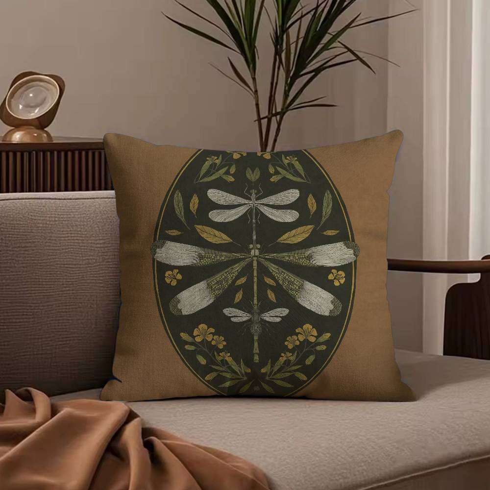 Vintage vase print Pillow Case null