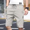 Мужские универсальные шорты, летние тонкие свободные спортивные штаны в гонконгском стиле для отдыха