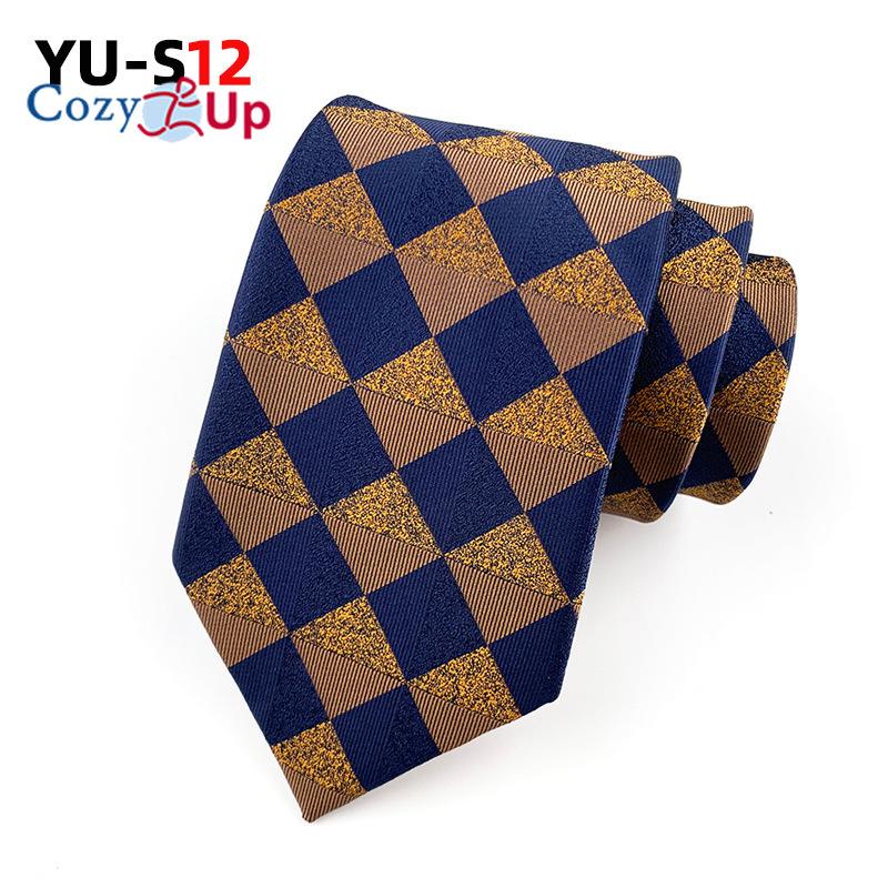 3,15 дюйма(8 см) Модный мужской галстук в клетку с узором PaisleyTies для свадьбы
