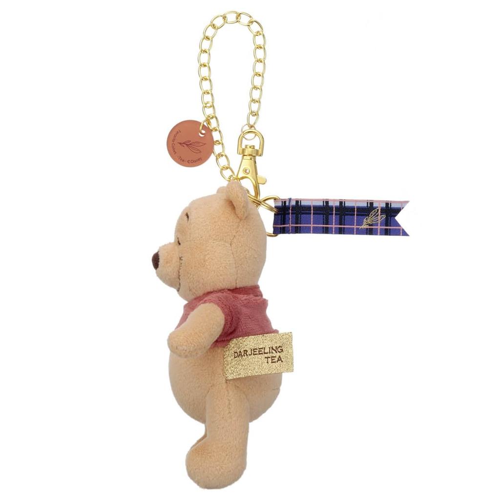 TAKARATOMY A.R.T.S. Disney Character Favorite Colors Bag Charm Winnie the Pooh (Darjeeling Tea) Plush Toy, Approximately 13cm Tall