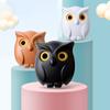Держатель для ключей в форме совы, настенный крючок, магнитная вешалка для ключей, крючки, откроют глаза, украшение для дома, украшение для дома