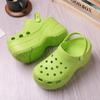Thick Bottom Sandals Super High Heels Platform Clogs Women's Clogs Garden Shoes