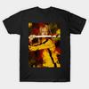 Мужская черная футболка с принтом Kill Bill, без выреза, термотрансферная печать, хлопковая футболка
