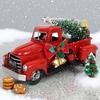 Рождественское украшение Модель ретро-автомобиля Декор колокольчика на елку Поверхность с антикоррозийной краской Дом
