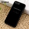 Krajews Любовь Техно Музыка Цитаты Чехол для Телефона Обложка Для iPhone 17 Air 16 15 14 plus 12 13 pro max coque Fundas
