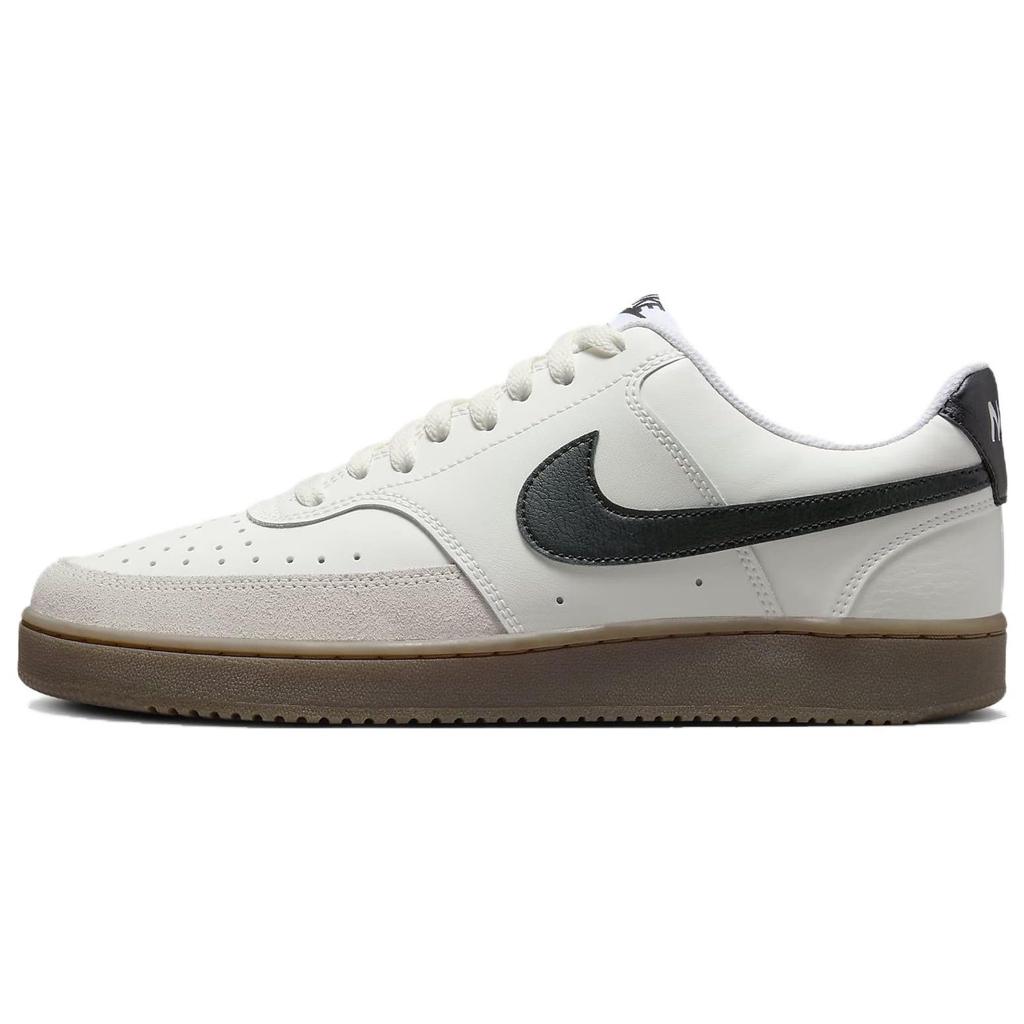 Nike Court Vision Low White Black Gum Unisex Sneakers Sail Light-Orewood-Brown FQ8075-133