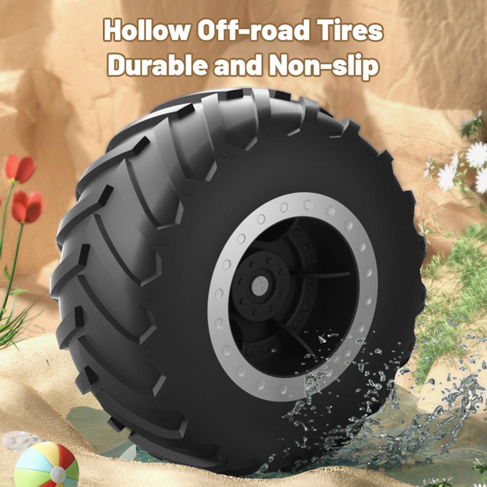 Remote Control Stunt Car, 2.4 GHz 4WD Dual-Side Driving Amphibious Off-Road Vehicle All Terrain