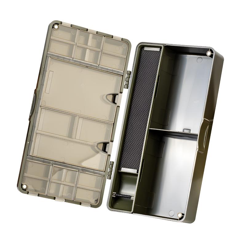Multi-Functional Plastic Carp Fishing 350g Waterproof Magnetic Compartments Lake Stream Fishing Eco-Friendly Lightweight