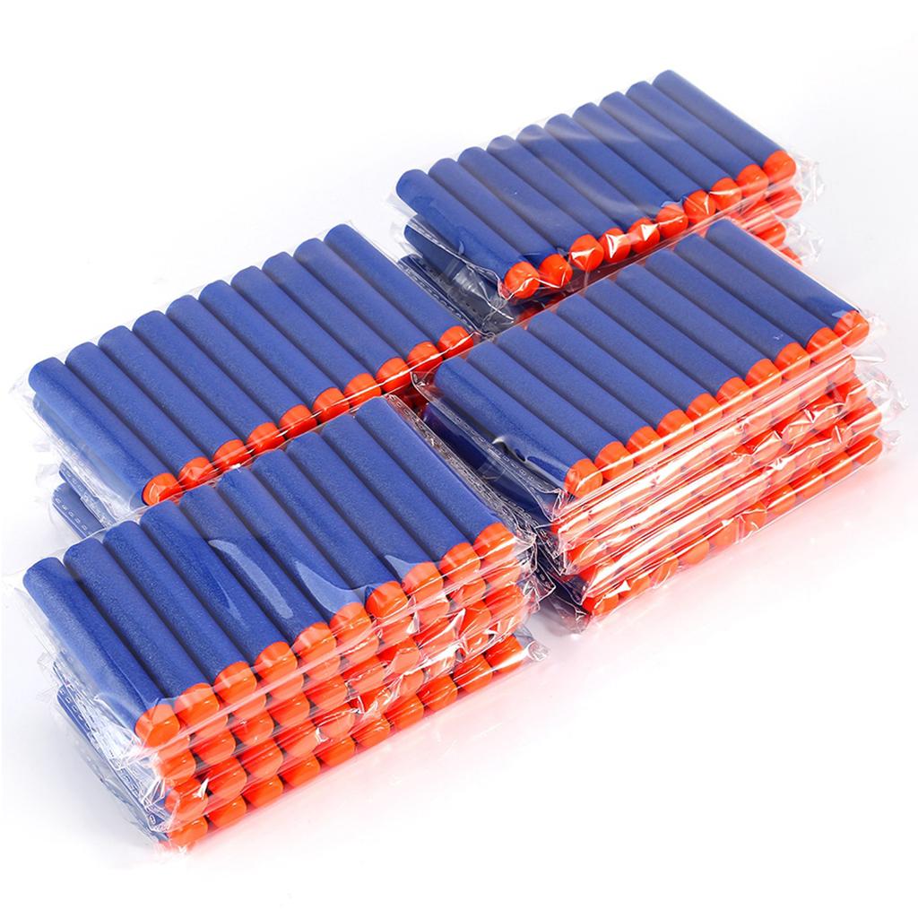 10 шт., дротики для круглых бластеров, детский игрушечный пистолет, аксессуары для подарка