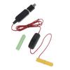 Кабель-переходник Type C/USB на 3V LR03/AM4/LR03 Заглушка-батарейка с переключателями