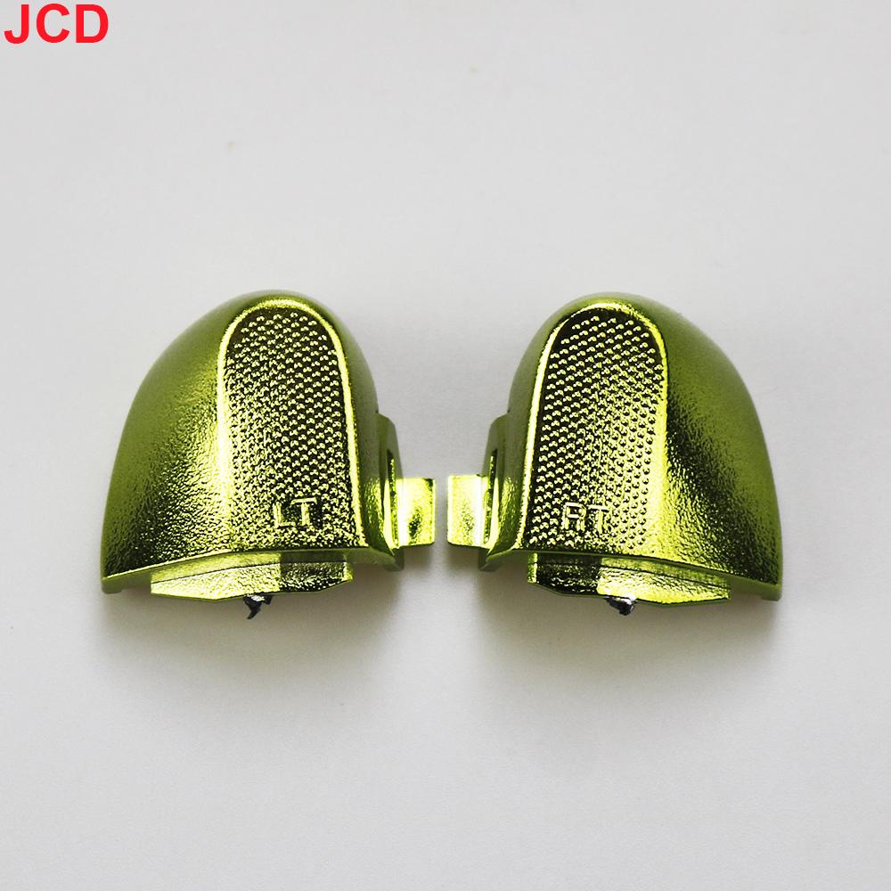 JCD1set For Xbox Series X S XSX XSS Controller Electroplated RB LB Bumper RT LT Trigger Button Middle Bar Holder Repair Parts
