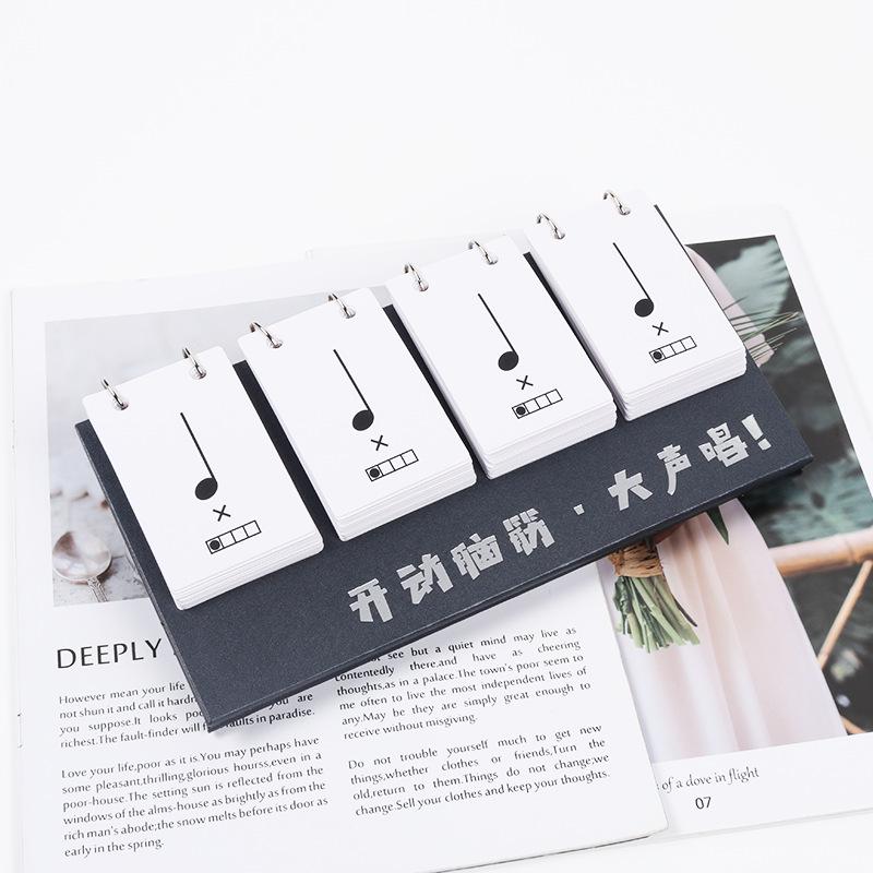 Rhythm Desk Calendar: Music Sight-Reading & Note Training Cards for Teaching