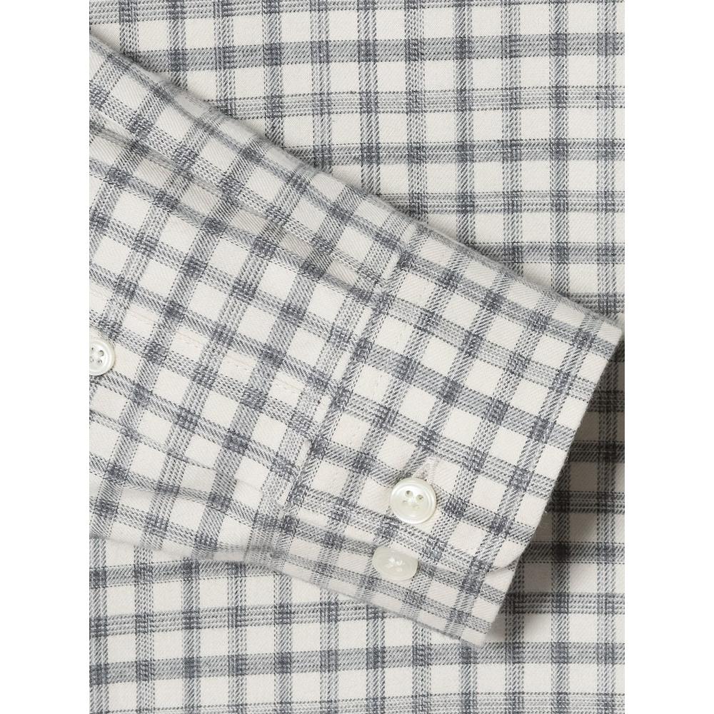 Lacoste Мужская рубашка из фланели в сетку Ch701e 54n 70v q2nCh701e 54n70v