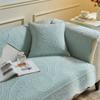 Вышитая хлопковая подушка для дивана, универсальная нескользящая хлопковая ткань на четыре сезона, чехол для дивана для гостиной