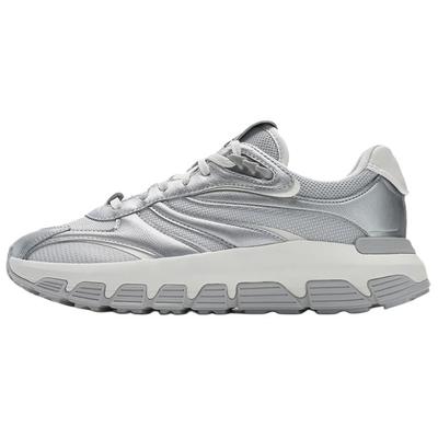 Лента Универсальные Удобные Низкие Повседневные Кроссовки Женские кроссовки Серебристый F12W523107FSL
