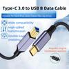 Data Transfer USB C to USB B 3.0 Cable Male to Male Scanner Wire for Epson/HP/Canon Laptop Computer