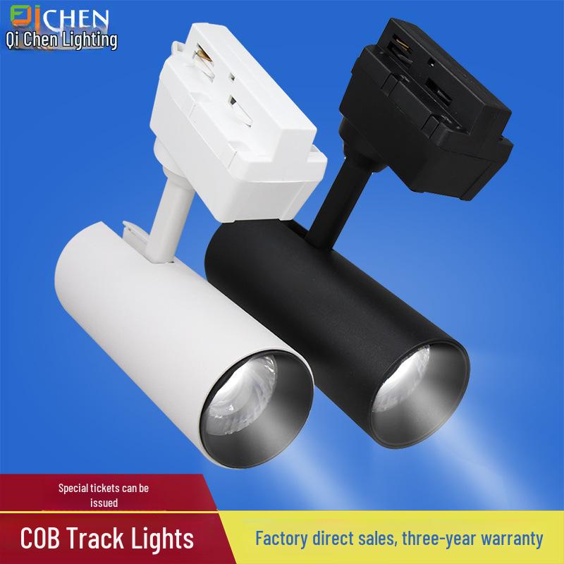 20W/30W COB LED Track Spotlight for Clothing Store Background Walls