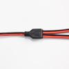 От 1 до 2 удлинителей SAE 14AWG 14AWG силовые автомобильные разъемы шнур питания провод для зарядки аккумулятора солнечной панели