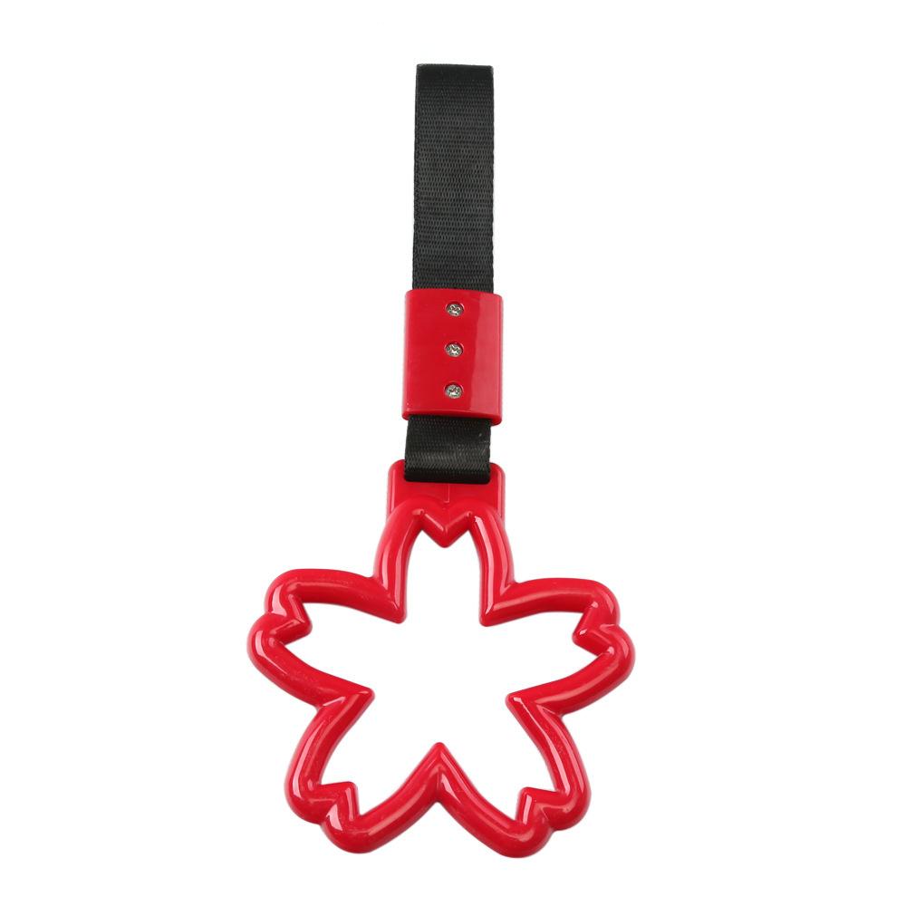 Многофункциональный универсальный ремешок из нейлона Tsurikawa Ring Heart JDM Racing Train Bus Handle Handle Strap Charm Strap Drift Auto Access