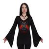 Spiral Direct Womens/Ladies Baphomet Long-Sleeved T-Shirt