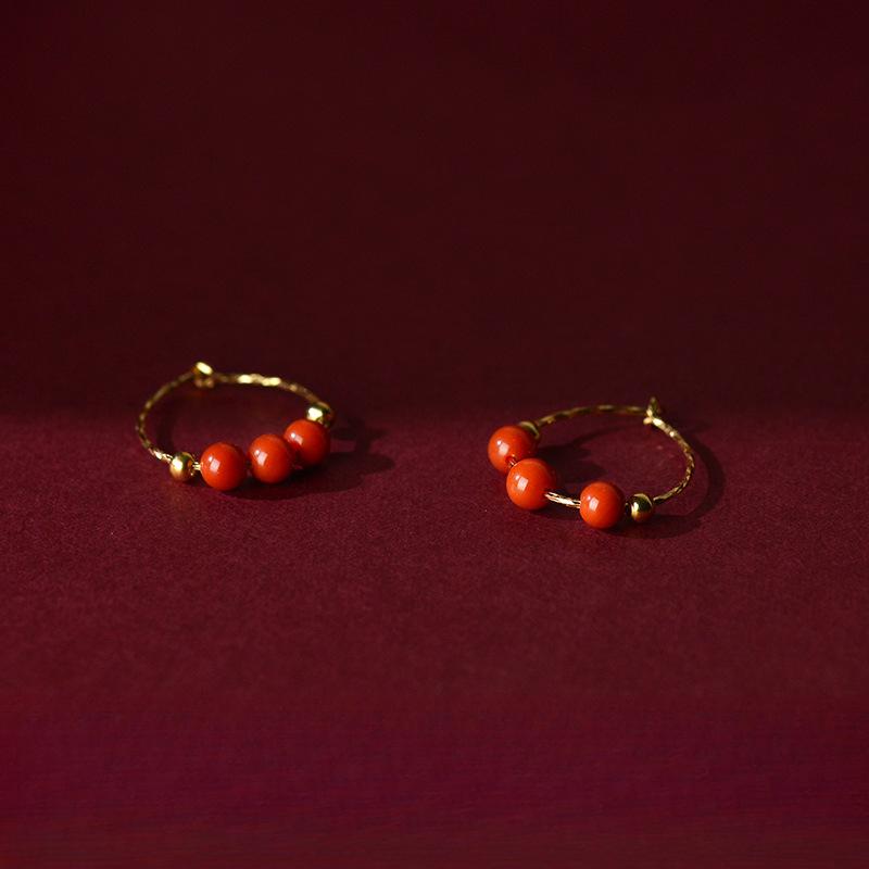 Кнопки для ушей Nanhong для женщин, легкие роскошные серьги, нишевый дизайн и повседневный универсальный темперамент