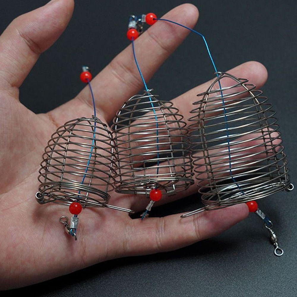 Catch Holder Trap Basket Food Feeding Aquarium Bait Feeder Fishing Lure Trap Fishing Bait Cage