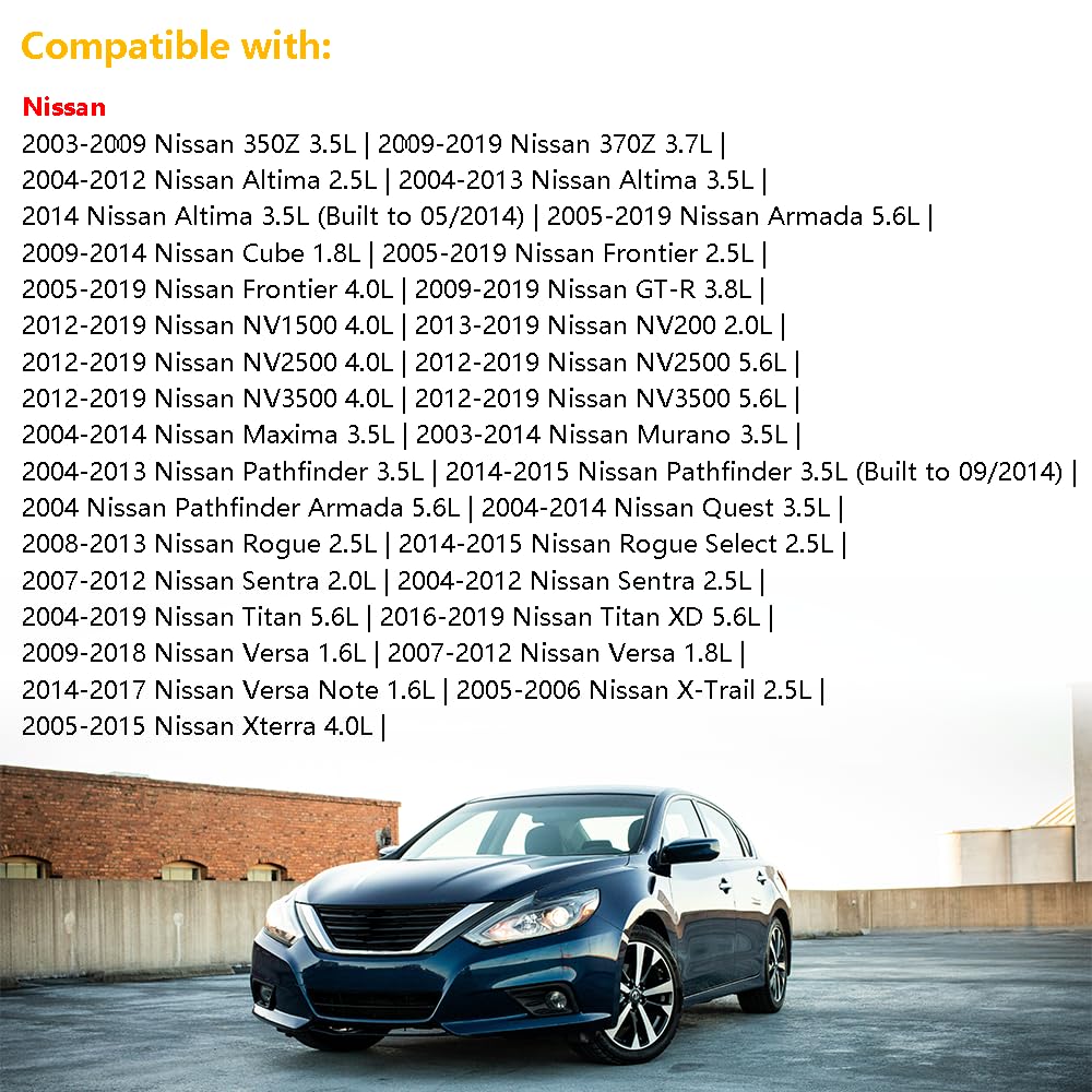 Датчик массового расхода воздуха MAF | Подходит для Nissan 350Z 370Z Altima Armada Frontier Maxima Pathfinder Quest Sentra, Infiniti EX35 EX37 G35 G37 Q50 Q60,