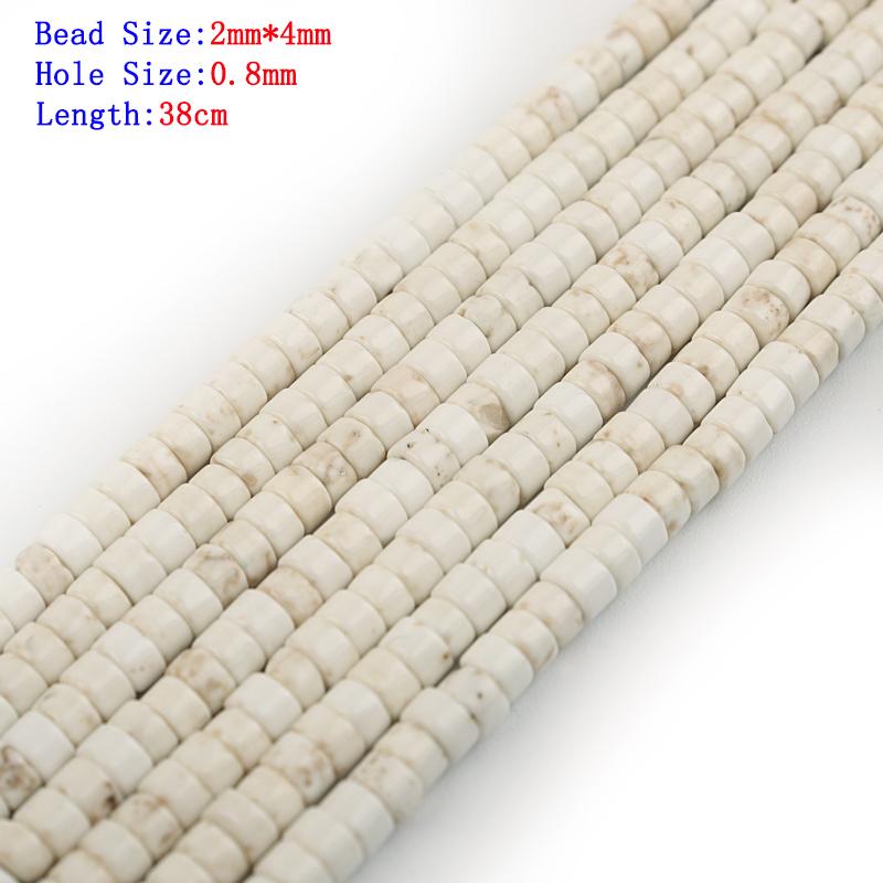 1strand 4/6/8/10mm Natural Stone Flat Beads Druzy Quartz Crystal Loose Spacer DIY Bracelet Necklace Fashion Jewelry