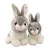 Plush Cute White Rabbit Doll Simulation Bunny Toys Children's Dolls Super Cute Dolls Gifts