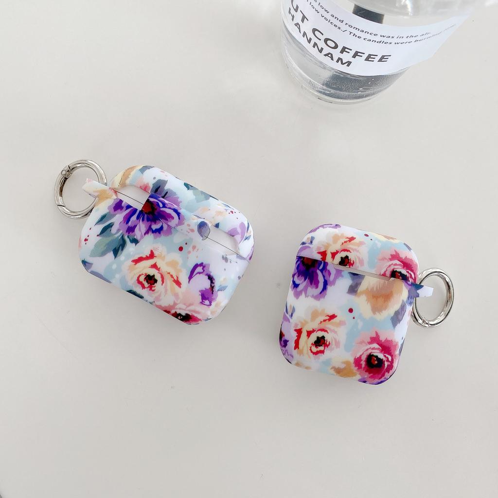Применимый чехол для наушников AirPods Силиконовый Гэочао Китайский стиль цветок женский яблоко Bluetooth чехол для наушников