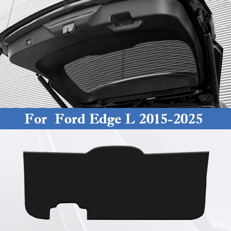 Для Ford Edge L 2015-2026 Автомобильный Защитный Коврик на Дверь Багажника Искусственная Кожа Защита Багажника от Царапин и Ударов Аксессуары для Интерьера Автомобиля