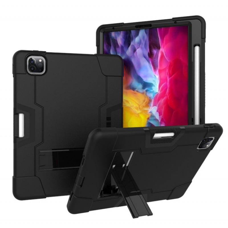 Full-Body Protective Case With Kickstand IPad Pro 12.9 Inch 2020 2021 B Series Armor Shell Silicone Cover