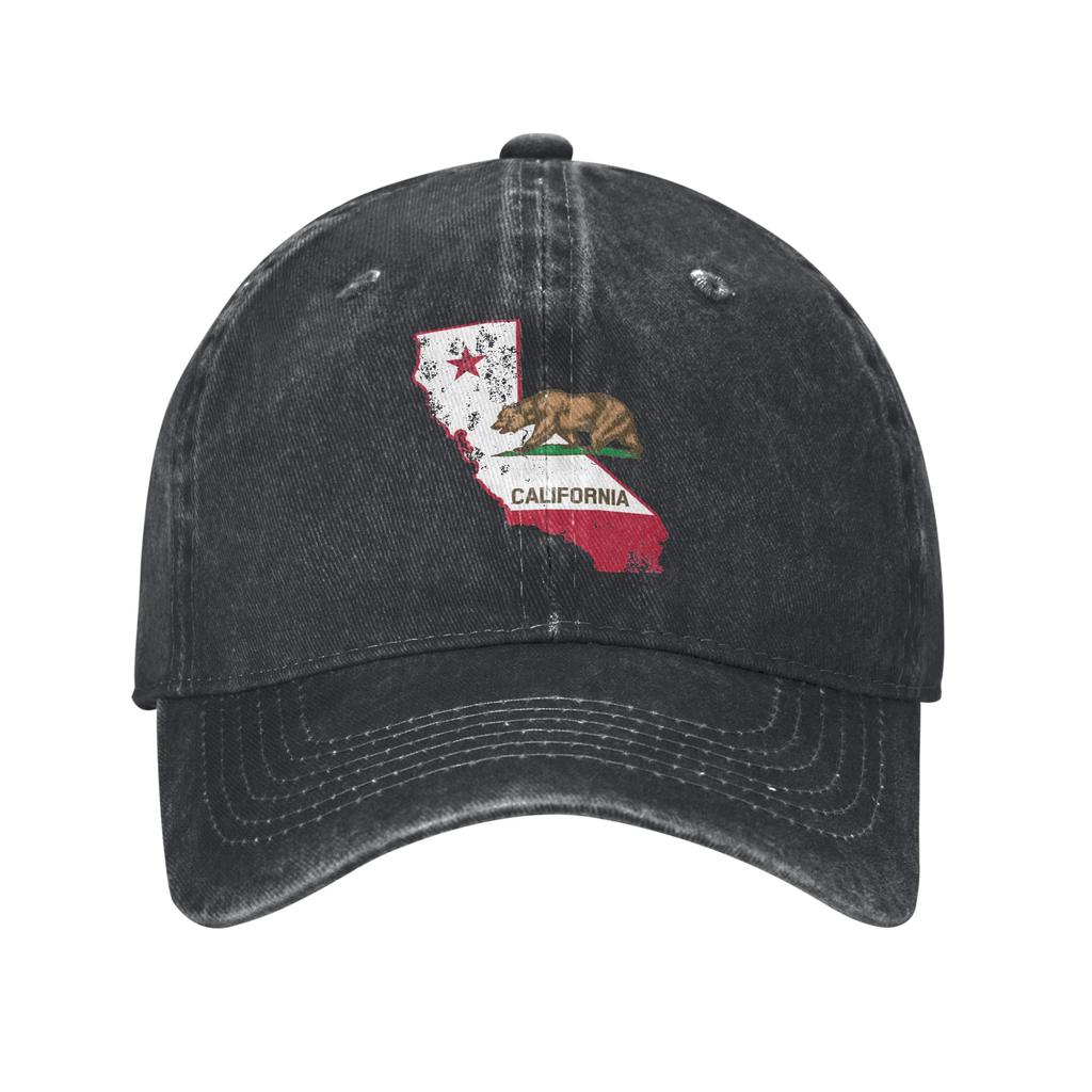 Republic California Baseball Caps Merch For Unisex Adjustable Trucker Hat