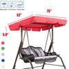 Replacement 23 Seaters Canopy Spare Cover Antiuv For Swing Seat Garden Chair