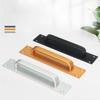 Aluminium Alloy Door Knob Hardware Door Handlebar Fashion Punch-free Pull  Cabinet