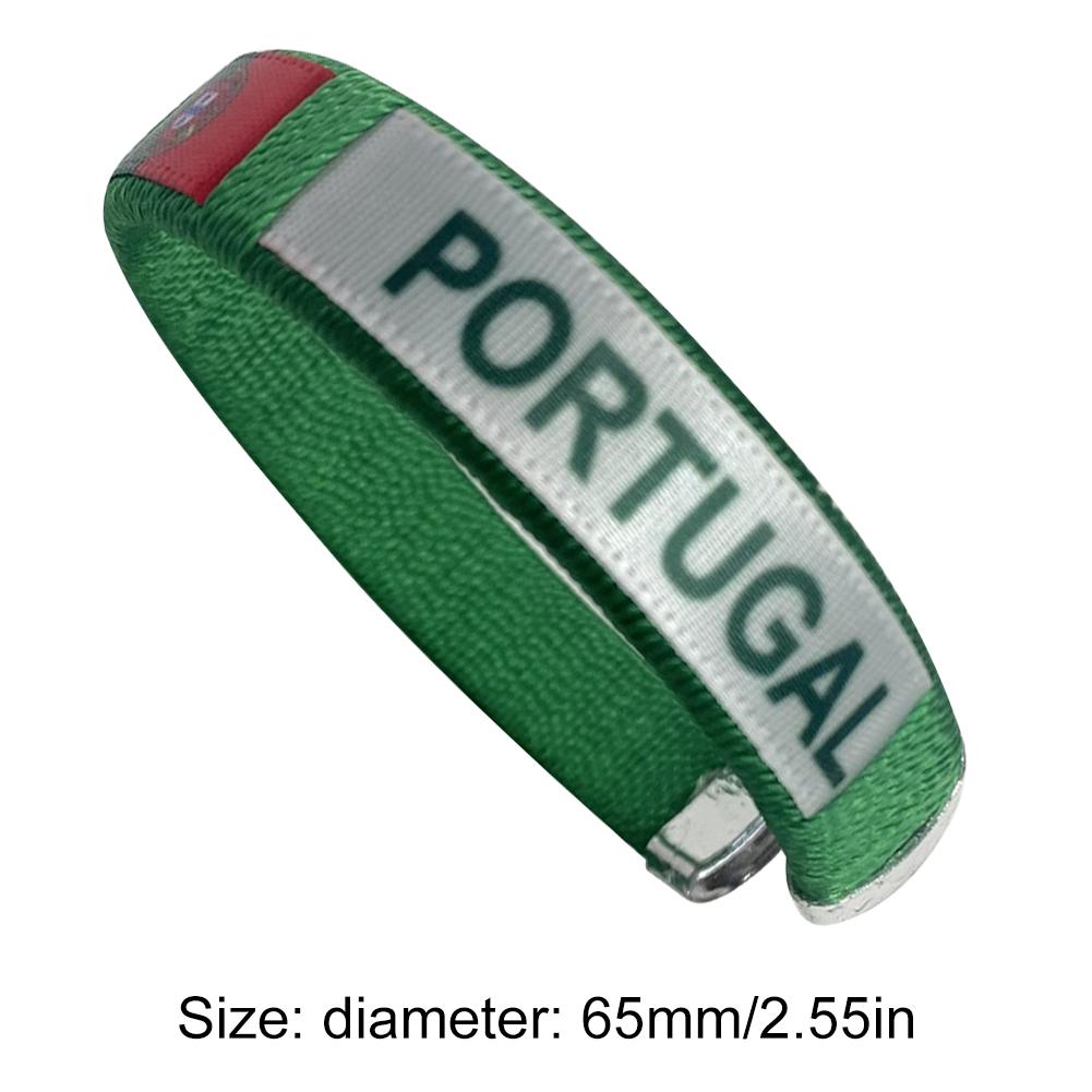 Браслет с национальными флагами, диаметр 65 мм, спортивный браслет дружбы для мужчин и женщин, Германия