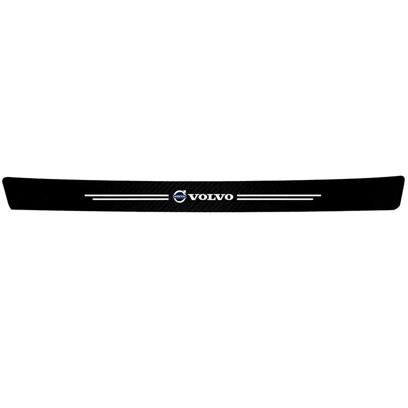 Car Door Sill Scratch Resistent Stickers Threshold Pad For Volvo Rdesign Polestar AWD V50 S60 XC60 S40 XC40 XC90 V60 S80 S90 V90