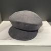Японская Ретро Шерстяная Твидовая Кепка Газетчика для Девочек Осень и Зима Британская Мода Уличный Стиль Шляпа Художника Облачная Восьмиугольная Шляпа