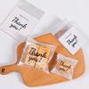 100 Pcs Mini Small Cute Thank You Package Button Biscuit Packaging Machine Sealing Cookie Snack Candy Sugar Bags