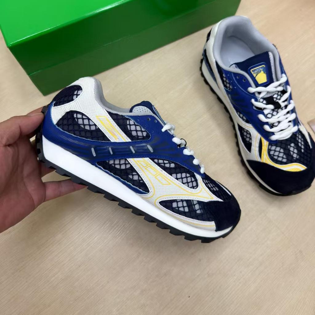 Кроссовки Wang Yibo Same 25ss Color Blocked Mesh для пар, папины кроссовки для женщин, модные спортивные и повседневные, дышащие, стройнящие и увеличивающие рост