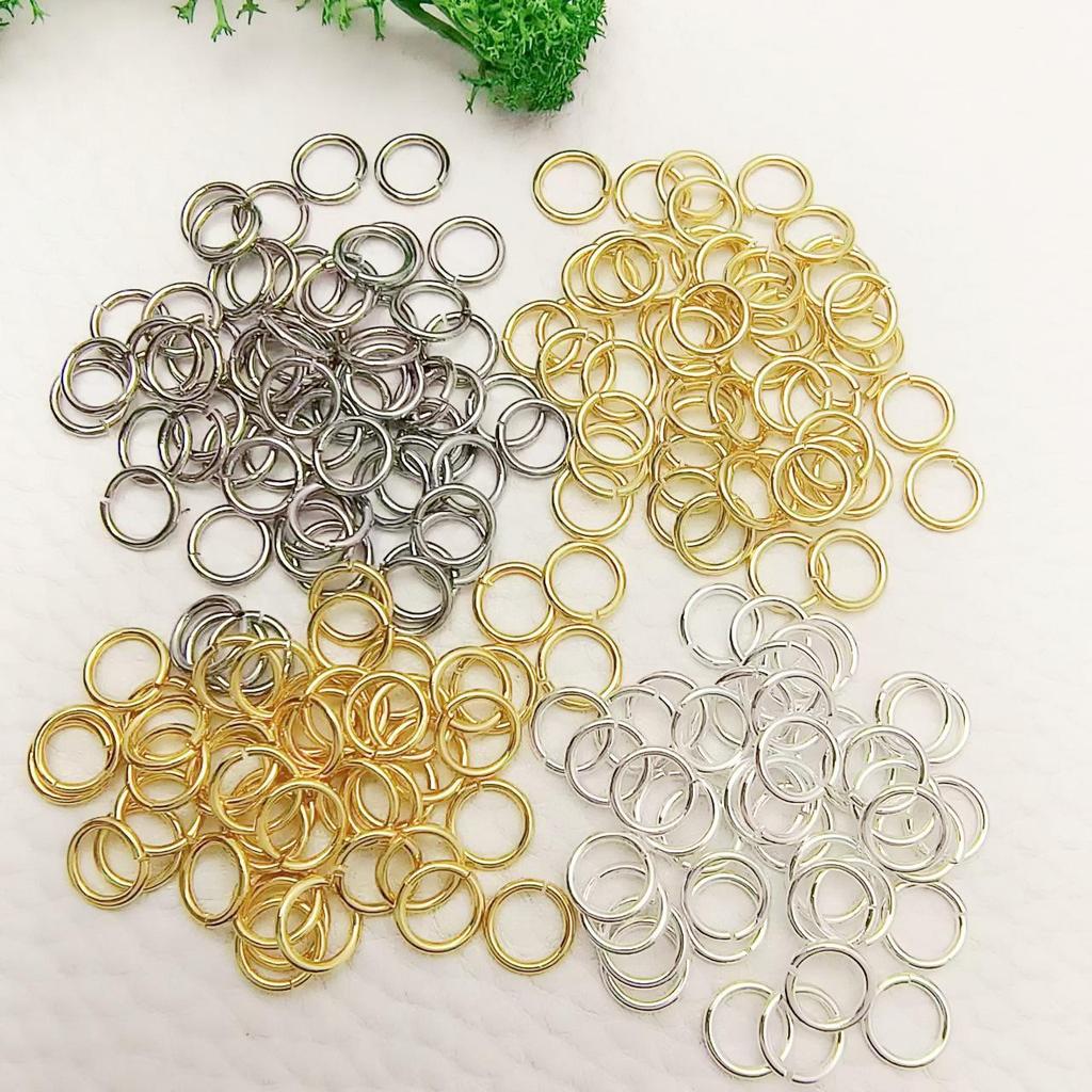 Открытое кольцо из 14-каратного золота с медным покрытием, бисерные украшения, аксессуары