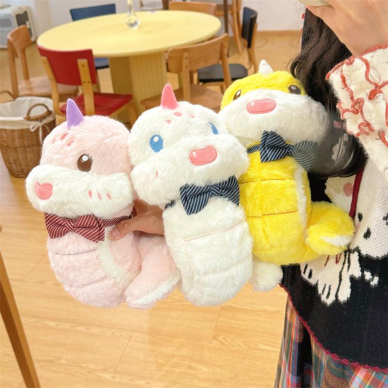 Adorable Dragon Year Plush Snake Baby Doll For Kids Festive Gift Unique Design