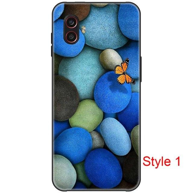 For Samsung Galaxy XCover 6 Pro Black Tpu Case On Samsung XCover6Pro Shockproof Full Protection Cover SM-G736U 6.6inch