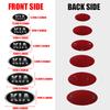 AABJA1 Car Front Hood Emblem Badge Sticker Accessories For KIA Sportage Ceed Sorento Cerato Optima Picanto Rio Soul k3 k5 KX1 K4 KN K6