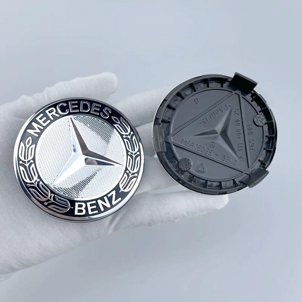 MEA4 ABS 4 ШТ. 75 ММ Колпачки Центральных Ступиц Колес Автомобиля Для Mercedes Benz AMG W203 W206 W220 W205 W211 W212 GLA GLC CLA A Эмблема Защитные Колпачки Дисков Шины