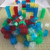 20pcs Transparent Clear Brick 2x2 Building Block MOC Parts Toys For Children DIY House Waterfall Compatible 3001 3003