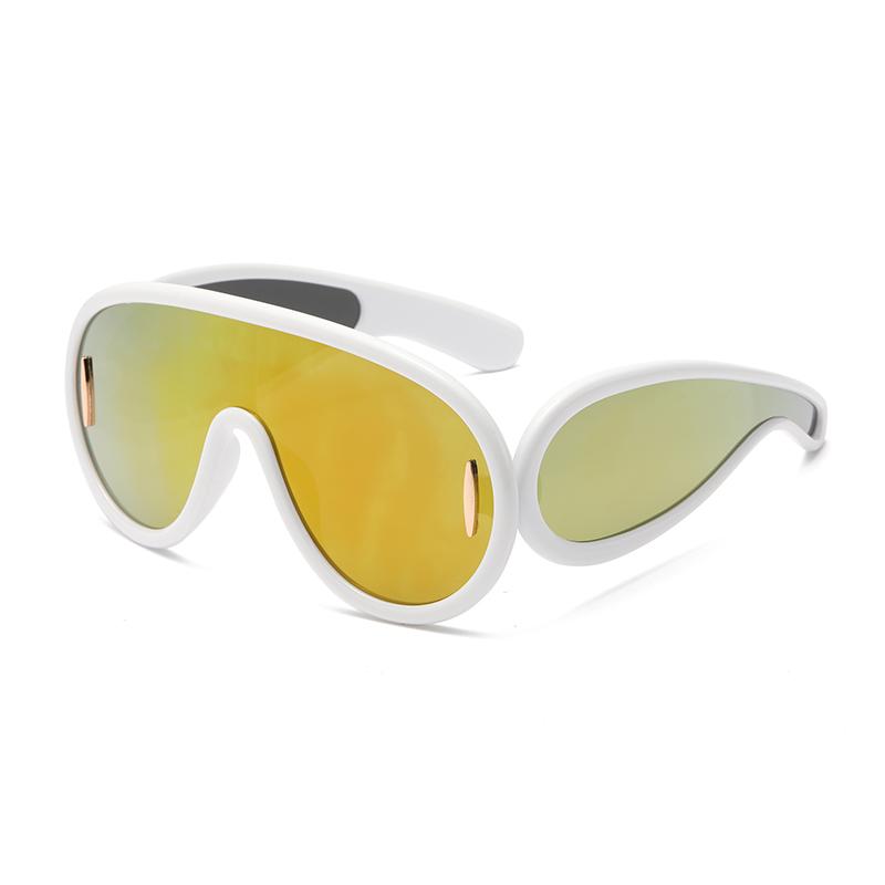 Новые солнцезащитные очки INS с интегрированной большой оправой, персонализированные модные спортивные очки для велоспорта