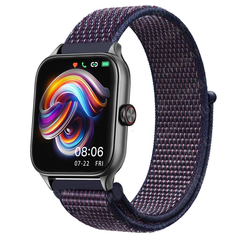 20/22mm Nylon Loop for Amazfit GTS4/2/3/3pro/2e/GTS2 Mini/GTR 4 42/47mm/GTR 2e/stratos Bracelet for Amazfit Bip/U/S/lite