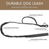 Adjustable Tactical Dog Collar Dog Leash Military Nylon Buckle with Control Handle for Dog Training