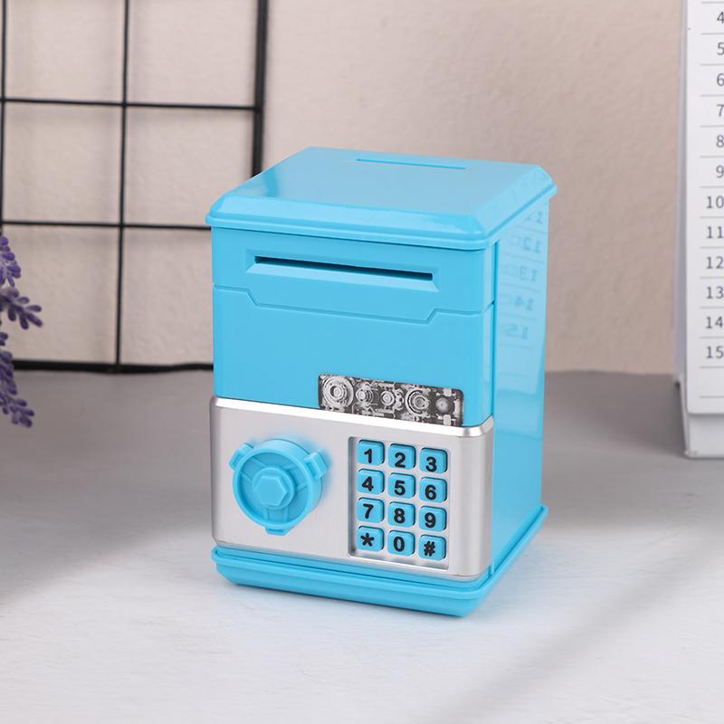 Kids Money Bank Password Piggy Bank Mini Atm Cash Coin Money Box For Kids Birthday Toy